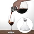 thumbnail image 4 of yuksok Crystal Decanter Built-in Aerator Pourer Household 1600ml Entertaining, 4 of 8
