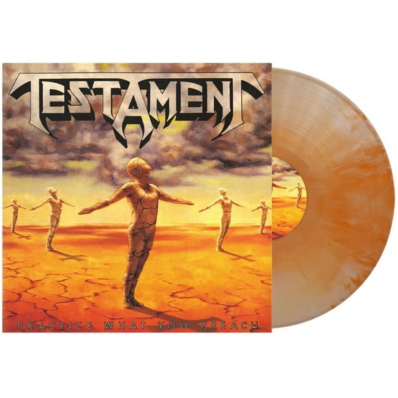 Testament - Practice What You Preach - Orange Bone Swirl - Music & Performance - Vinyl