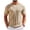 Beige |#19, variant on Men's T- Shirts Short Sleeve Knit Sweater Shirt Casual Crewneck Ribbed Pullover Tees (Beige,XL)