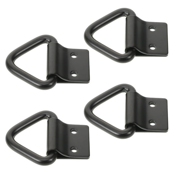 4 Pcs Truck Hitch Hooks Car Accessories Trunk Bed Anchors Trailer Tie down Anchor Tie down Lashing Rings