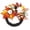 2-Multicolor-White Pumpkin Maple Leaves Sunflower, variant on Aurorax Fall Wreaths for Front Door,Green Wreaths for Year Around with Floral Bows All Season Farmhouse Wedding Wreath Indoor Wall Window