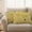 Yellow, variant on Pack of 2 Blue Camels Outdoor Pillow Covers Decorative, Waterproof Pillow Protector, Modern Watercolor Cute Funny Animals Lumbar Throw Pillowcases for Patio Couch Sofa Home Decor 20"x12"