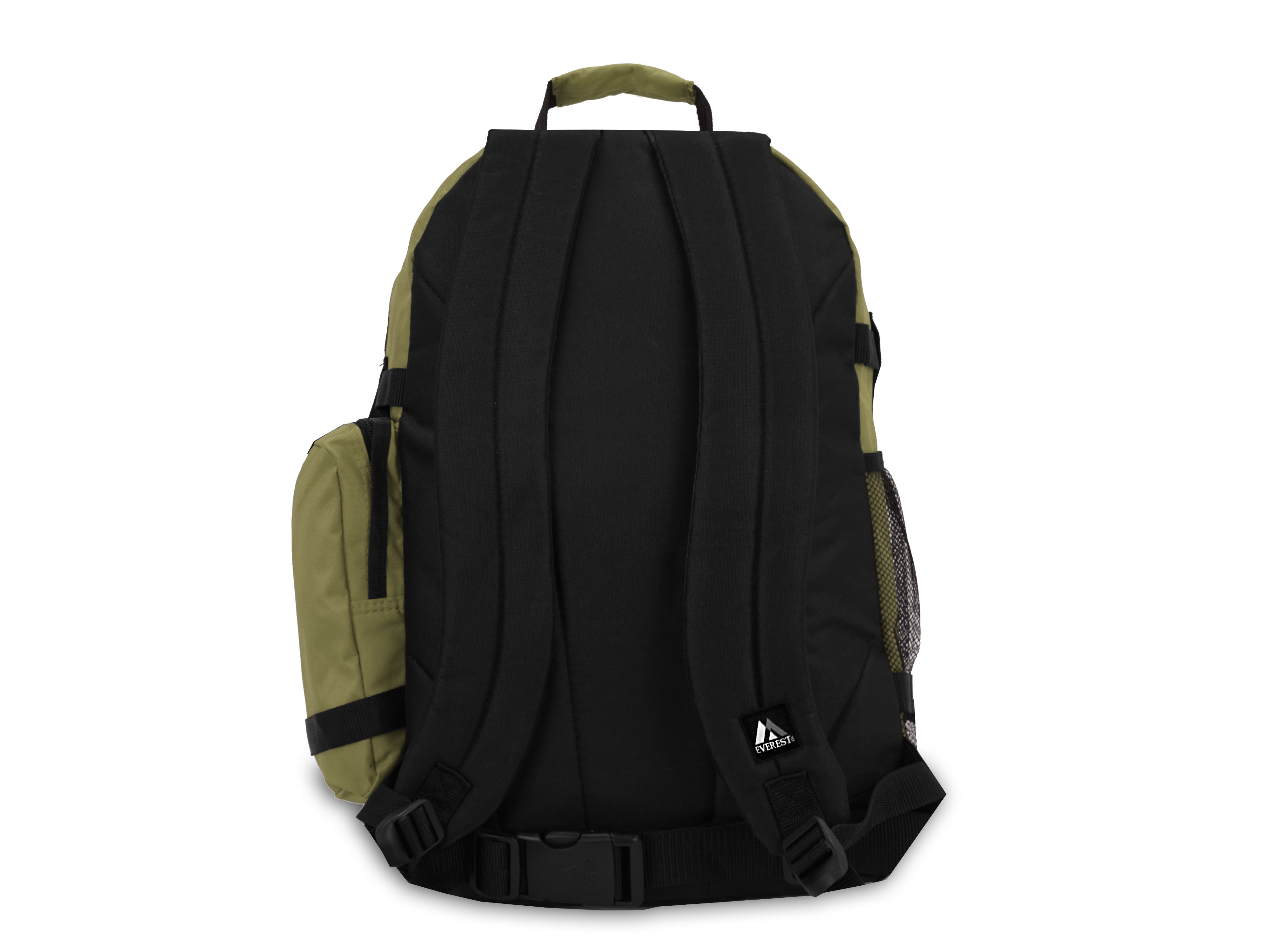 Everest 20" Oversized Deluxe Backpack, Olive All Ages, Unisex 3045R-OLI/BK, Carrier and Shoulder Book Bag for School, Work, Sports, and Travel - image 3 of 5