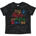 thumbnail image 3 of Inktastic Mimi and Poppop Love Me Boys or Girls Toddler T-Shirt, 3 of 5