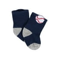 thumbnail image 6 of Gerber Baby Boy Jersey Crew Wiggle-Proof Socks, 8-Pack (0-3 Months - 6/9 Months), 6 of 10
