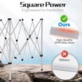 thumbnail image 4 of Carpa plegable Quictent, 10 x 10 cm, impermeable para exteriores, 4 of 7