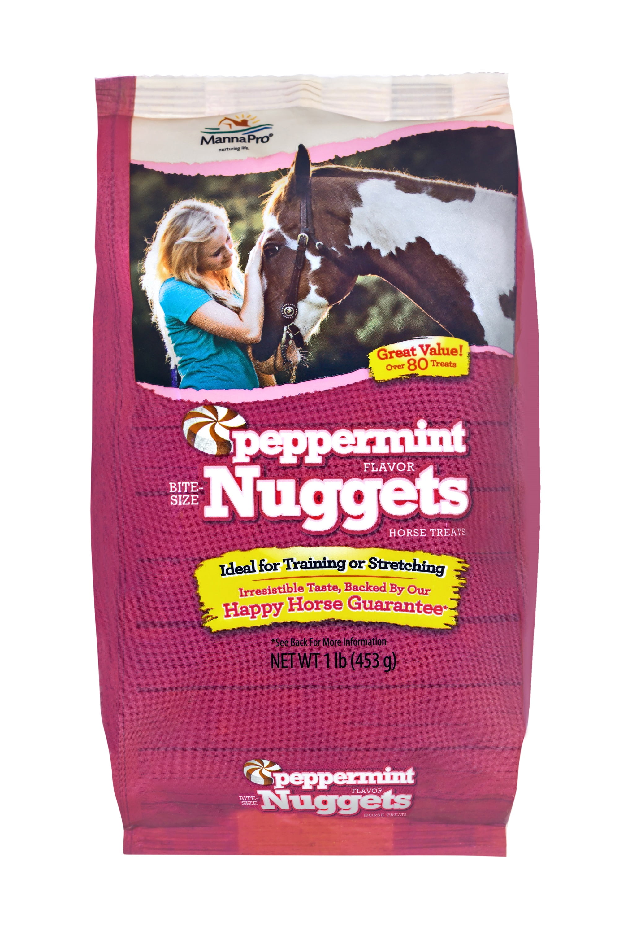 Pro Bite Sized Nuggets Rewards Trains Horse Tasty Treats Apple Flavored 4 Pounds 