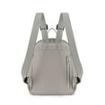 thumbnail image 5 of LAVA Small Nylon Backpack Purse for Women Waterproof Mini Daypack for Travel Shopping (Gray), 5 of 9