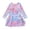 Light Purple, variant on lnmuld Toddler & Kids Girls UPF 50 Long Sleeve Sun Rash Guard - Scale Design Swimwear Color:Light Blue,Size:9-10 Years