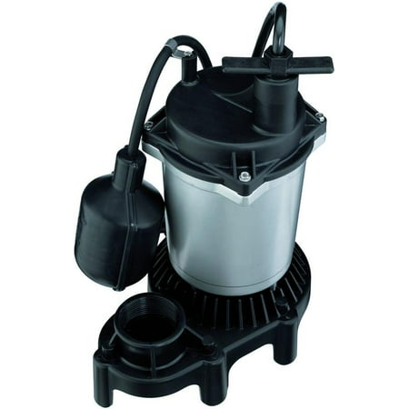 Flotec FPZS50T Submersible Sump Pump With Tethered Float Switch, 4200 gph, 1/2 hp, 115 VAC, 60