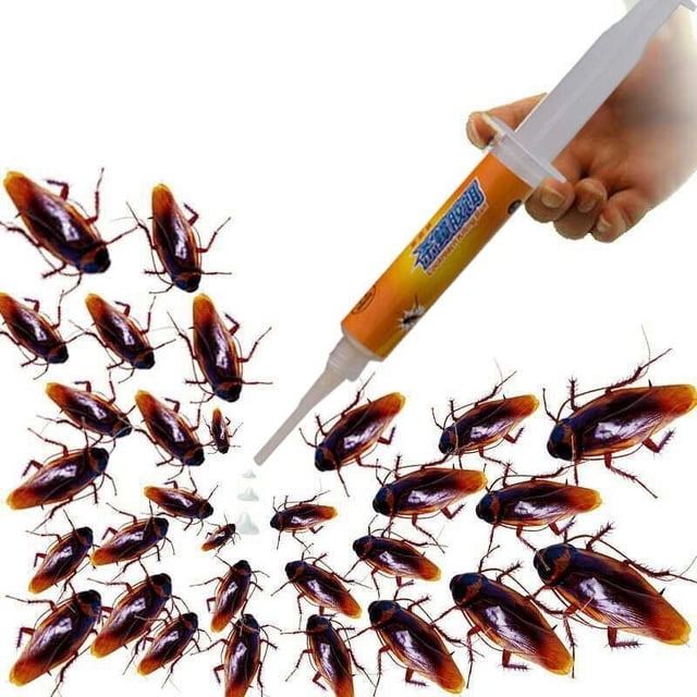 5 uds. Cebo en Gel para matar cucarachas, Gel para matar cucarachas, 10g, Gel profesional para Control de cucarachas