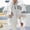 White, variant on Fashion Oversize Winter Coats for Women Women Plus Size Winter Warm Loose Plush Zip Hooded Jacket Coat