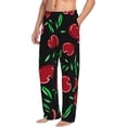 thumbnail image 2 of Disketp Cherry Men'S Pajama Pants - Ultra Soft Fleece Sleep And Lounge Pants (Size: S-Xxl), 2 of 9