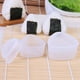 thumbnail image 3 of Juego de 6 moldes para sushi, molde triangular para bolas de arroz, molde para onigiri, para hacer sushi en casa y tienda (3 grandes + 3 pequeños), 3 of 7