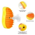thumbnail image 5 of Steamy Pet Brush,Cat Steam Brush with Release Button,3-In-1 Cat&Dog Grooming Brush Self Cleaning Steam Spray Cat and Dog Brush for Removing Tangled and Loose Hair,2pcs Green, 5 of 5