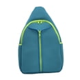 thumbnail image 1 of DYNWAVECA Pickleball Bag Outdoor Sport Bag Zipper Closure Practical Pickleball Racquet Bag Cyan Blue, 1 of 10