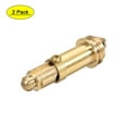 thumbnail image 1 of Unique Bargains Boulon Escamotable, Bouchon à Ressort en Laiton à Clic pour Drain de Lavabo/baignoire, 2 Pcs, 1 of 3