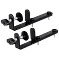 thumbnail image 1 of LITINKIMI 2Pcs Pegboard Table Mount Brackets Black Durable Support for Stable Desk Display, 1 of 8