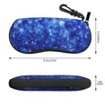 thumbnail image 3 of Picia Blurred Star Snow Christmas Print Sunglasses Case, Eyeglasses Case Protector Large Glasses Case, Key Lock Case Protective Glasses Holder Eyeglasses Cases, 3 of 8