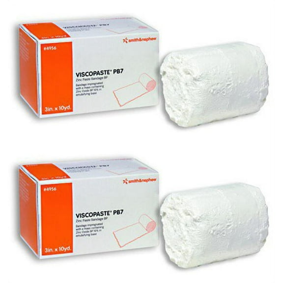 Smith & Nephew Viscopaste PB7 Zinc Paste Bandage, 3 in. x 10 yd. (Pack of 2)