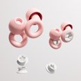 thumbnail image 3 of HUAK Newest Silicone EarPlugs+ Extra Coverage, Recomable Perfect For Swimming, sleeping, learning, Concert, Moto, Size XS S M L, 3 of 6