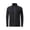 Black, variant on QQAMB Men's Sprots Jackets Long Sleeve Solid Color Zipper Loose Casual Fitness Running Outwear Jacket Green M