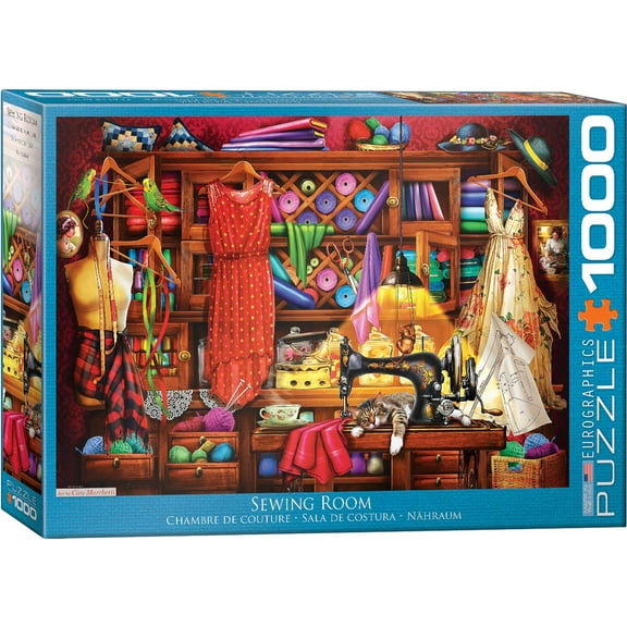 Sewing Room 1000-Piece Puzzle