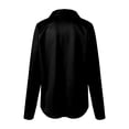 thumbnail image 5 of Godom Womens Halloween Shirt Cute Ghosts Print Button Down Shirts Long Sleeve Loose Fit Blouses Tops, 5 of 5