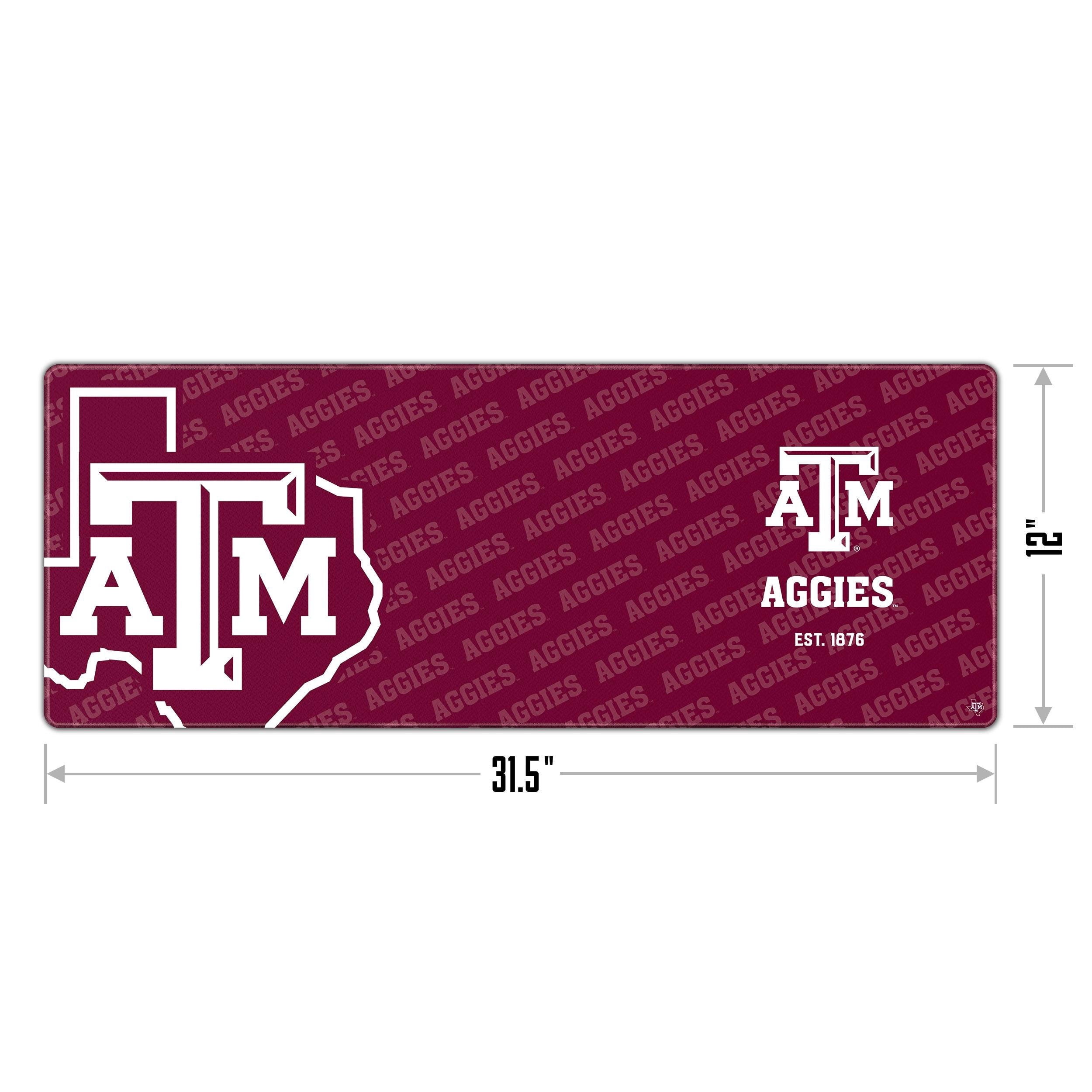 YouTheFan NCAA Texas A&M Aggies Logo Series Desk Pad SMU