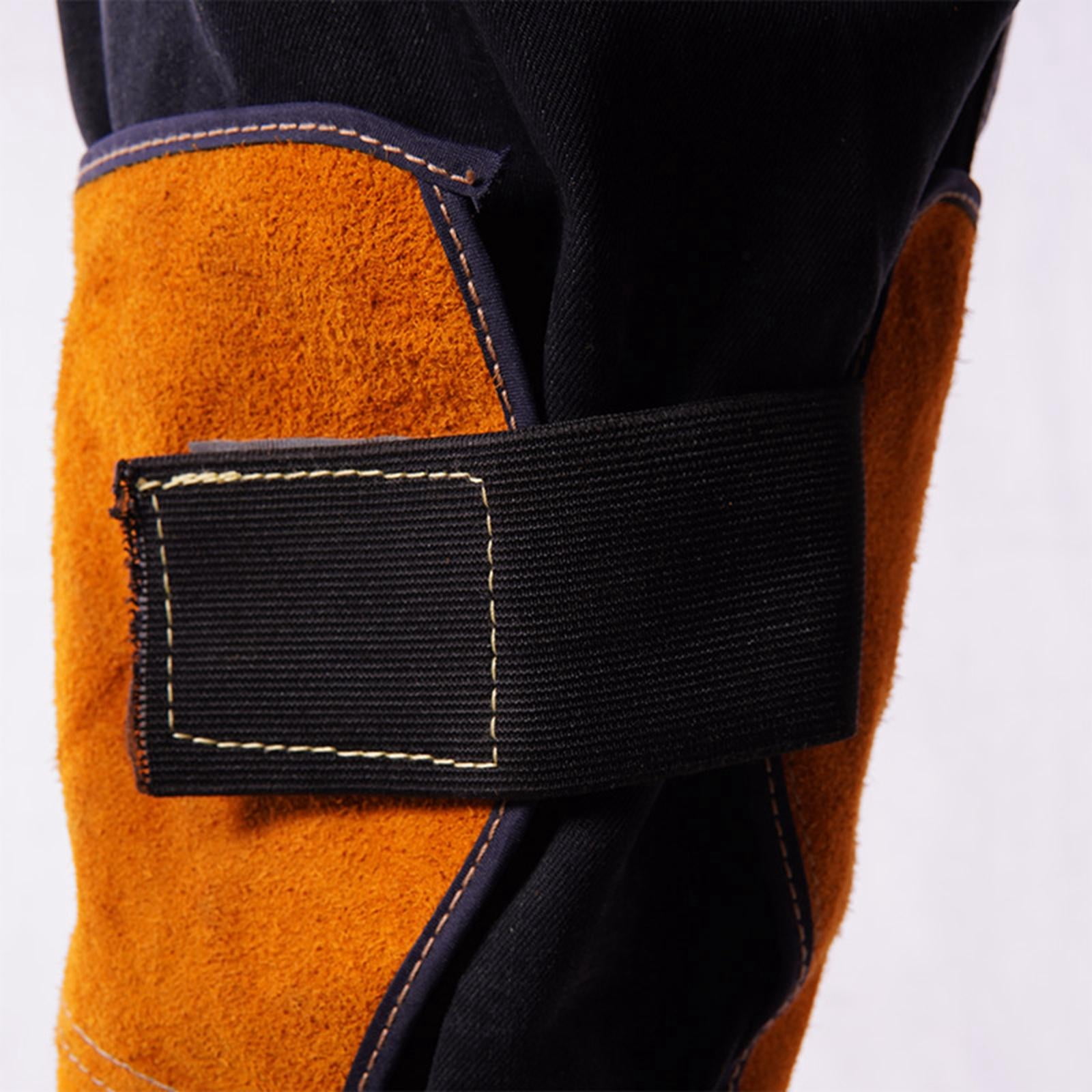 BAOSITY Welding Leg Covers Knee Protector/ Fireproof Comfortable Anti Slip Reinforced Women Men for Welder/ Knee Pads Leg Protection