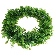ZPSHYD Guirnalda de Hojas Verdes de Flores, Corona de Hojas Verdes Artificiales, Corona de Hojas Verdes Falsas para el hogar, decoración para Fiesta de Boda, Puerta, Ventana de Pared Colgante