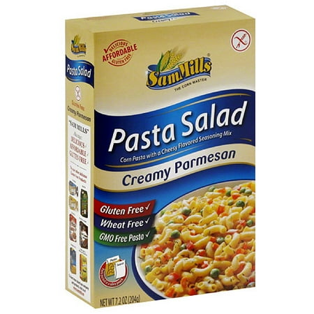 Sam Mills Creamy Parmesan Pasta Salad, 7.2 oz, (Pack of 6)