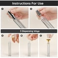 thumbnail image 3 of YSTDHL Glass Perfume Bottle Set, 10 Pack of 10ML Portable Perfume Travel Refillable, Empty Atomizer Sprayer for Perfume Cologne Dispenser, Travel Sample Bottles Perfume Making Kit with Refill Tool, 3 of 6