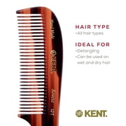 Kent 10T Large Wide Tooth Comb - Rake Comb Hair Detangler / Wide Tooth Comb for Curly Hair - Beard Combs/Hair Comb Hair Care Detangling Comb - Hair Comb for Men Hair Supplies - Natural Hair Comb Set
