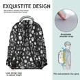 thumbnail image 5 of Fashionable Cat Themed Backpack for Women & Girls - Waterproof School Bag for Work & College - Stylish with Side Pockets, 5 of 6