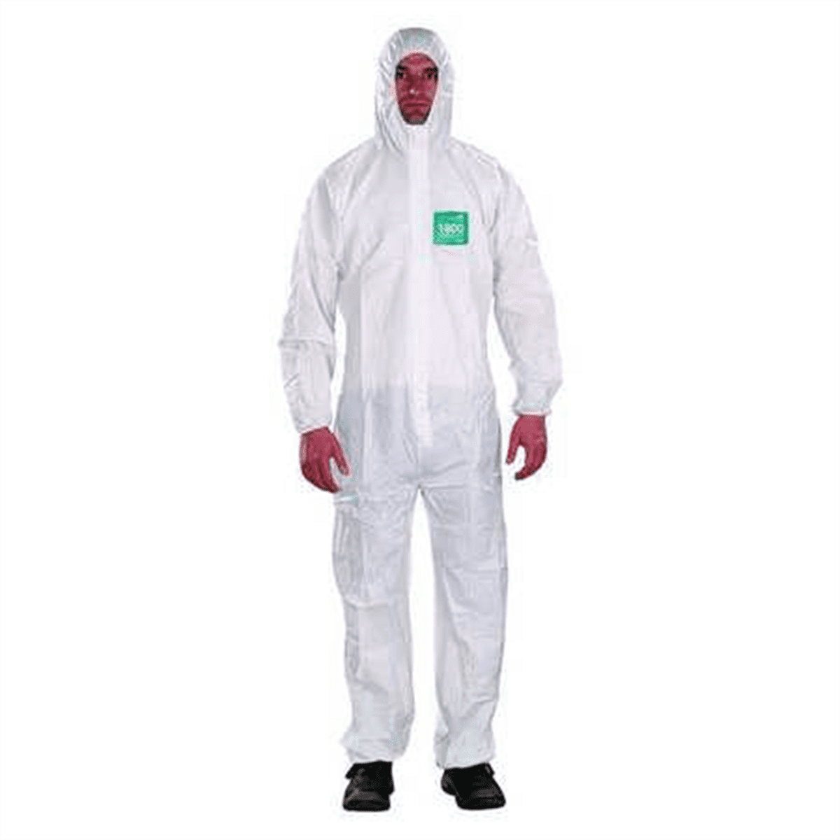Ansell ALPHATEC 681800 BOUND HOODED COVERALL SIZE 4XL