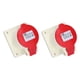 thumbnail image 3 of ZNG314 16A Industrial Plug Socket Connector Power Industrial Receptacles 3P+E IP44, 3 of 5