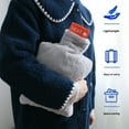 thumbnail image 6 of Electric Hot Water Bottle 8x12 Inch Plush Portable Rechargeable Hot Water Bottle USB Direct Plug Heating Hand Warmer Pouch Winter Warming Supplies Temperature Adjustable, 6 of 9