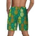 thumbnail image 4 of Haiem Pineapples1 Men'S Quick-Dry Swim Trunks: Comfortable Beach Shorts With Mesh Lining And Pockets - Ideal For Swimming And Sunbathing Xx-Large, 4 of 9