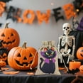 thumbnail image 3 of Christmas Decorations Halloween Drawstring Candy Bag Linen Burlap Pouch for Trick Or Party Wrapping, 3 of 5