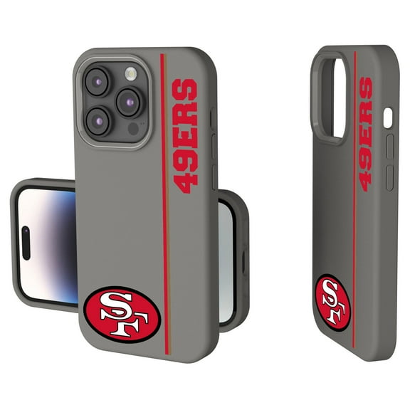 Keyscaper San Francisco 49ers Throwback Logo iPhone Soft Touch Case