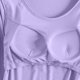 thumbnail image 5 of Neewe Women's Plain Relaxed Pajamas with Built-in Padded Bra Loose Casual Soft Long Sleeve Crew Neck T-Shirt, 5 of 6