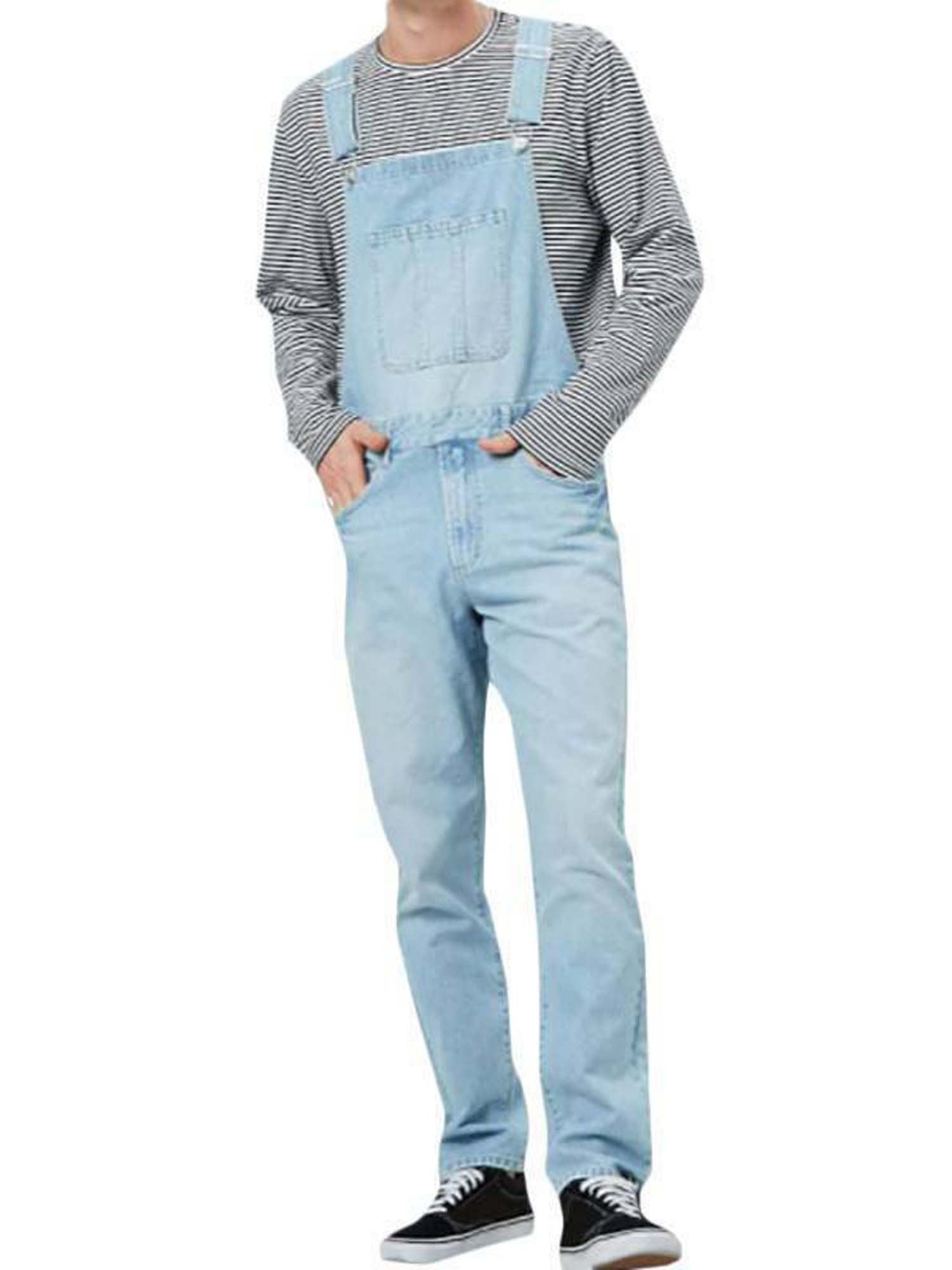 mens denim dungarees