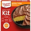 Duncan Hines Easy Cake Kit Golden Fudge Flavored Cake Mix, 8.4 oz.