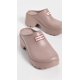 thumbnail image 4 of Zuecos Hunter Anika para mujer, sin cordones, color natural, tacón de 7 cm, 4 of 4