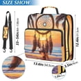 thumbnail image 3 of Zipper Binder Dreamcatcher 1.5 Inch Binder Folder Bag with Shoulder Strap and Handle, 3 of 8