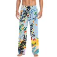 thumbnail image 7 of FORMRS Mens Pajama Pants with Pockets Soft Cotton Sleepwear Lounge Bottoms, Sizes S-2XL, Colorful Leaves, 7 of 7