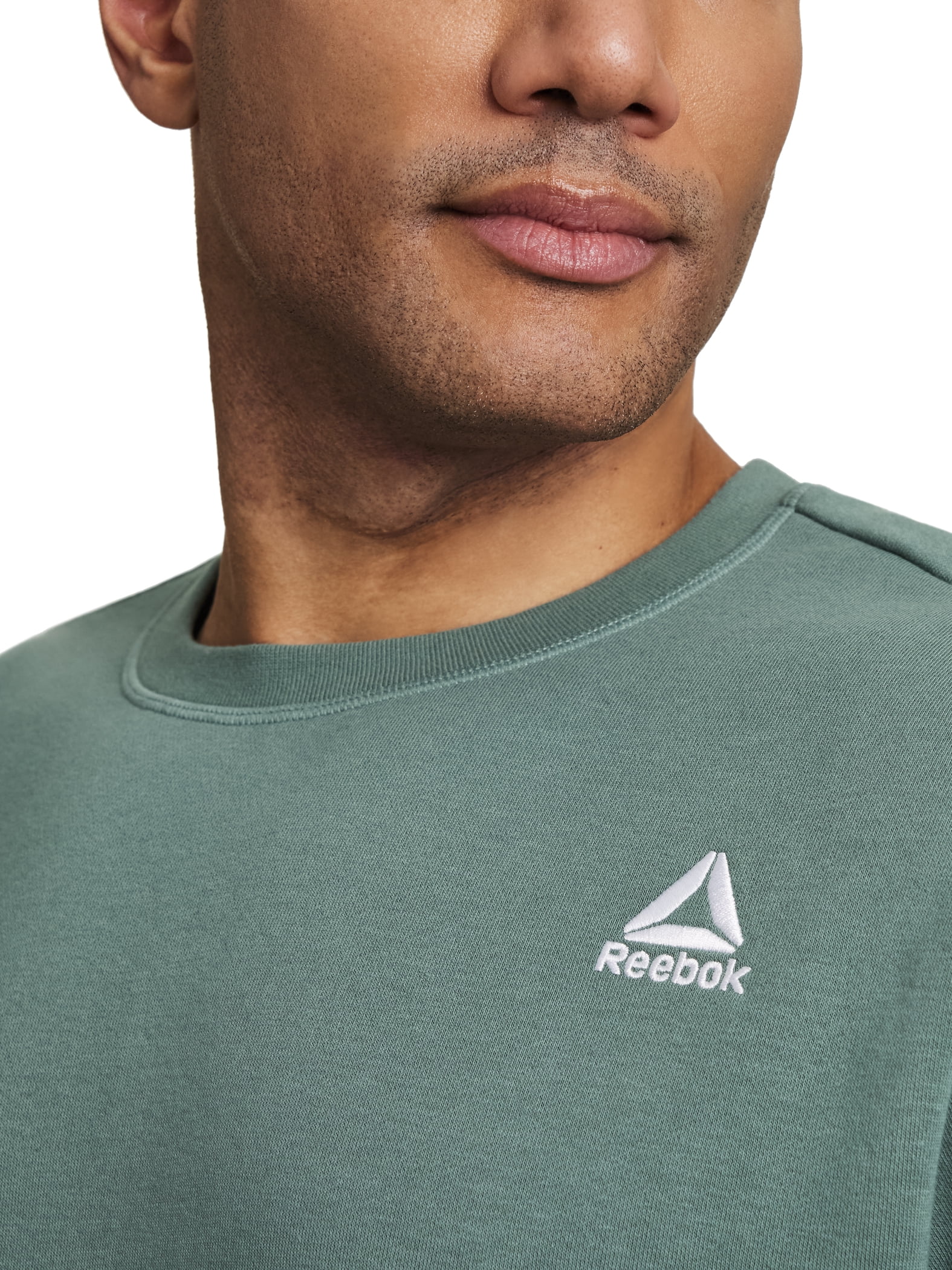 Reebok Men's and Big Men's Game Day Fleece Crewneck Sweatshirt, Sizes XS-5XL