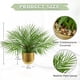 thumbnail image 3 of Palmera artificial Briful de 40 cm en maceta dorada, 3 of 8