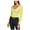 yellow, variant on Womens Ribbed Pullover Sweater, Pink, XX-Small